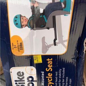 Front Mounted Bicycle Seat - Blue